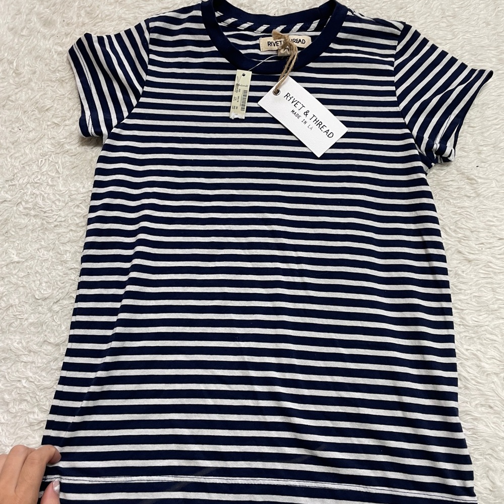 madewell stripe t shirt